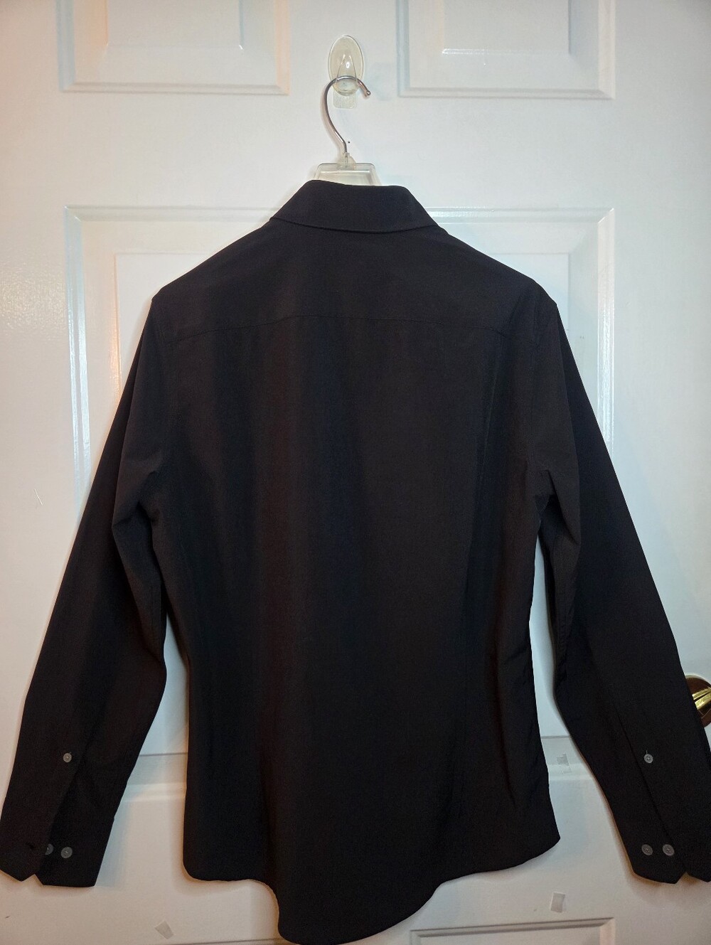 Mizzen And Main Leeward Button Front Shirt Black Size M - Picture 6 of 8
